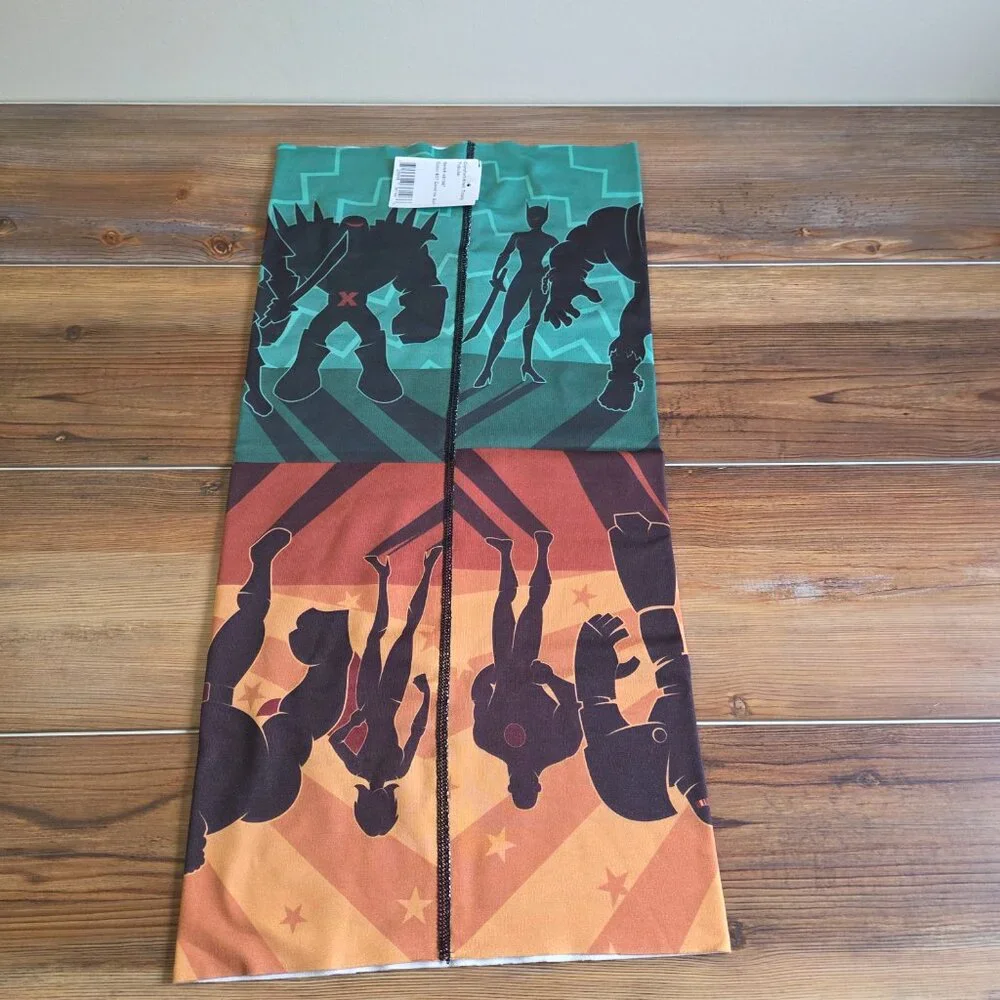 Turtle Fur Totally Tubular Neck Gaiter Good vs Evil